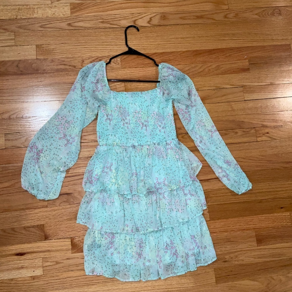 Floral Tiered Dress